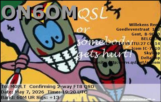 eQSL card