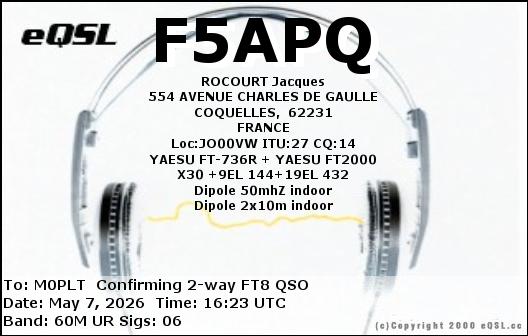 eQSL card