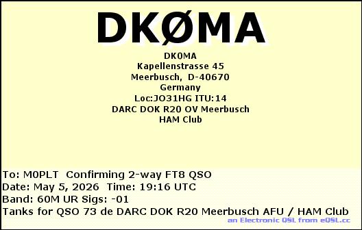 eQSL card