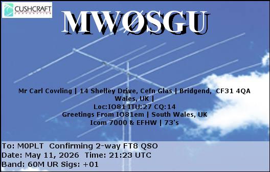 eQSL card