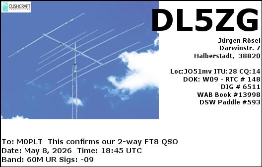 eQSL card