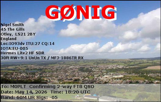 eQSL card