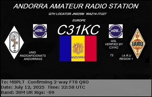 eQSL card