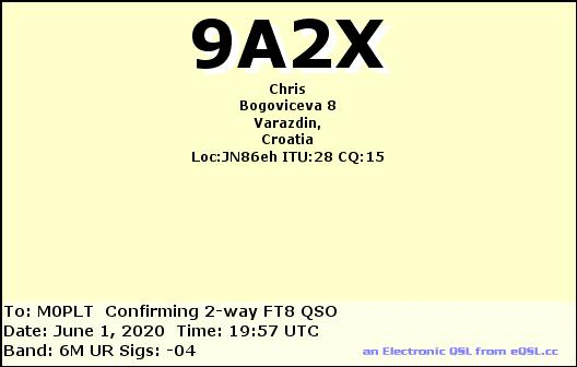 eQSL card