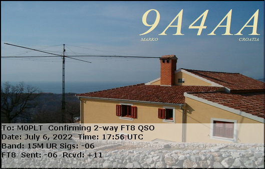 eQSL card