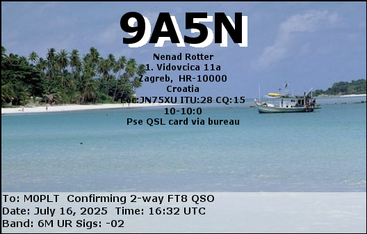eQSL card
