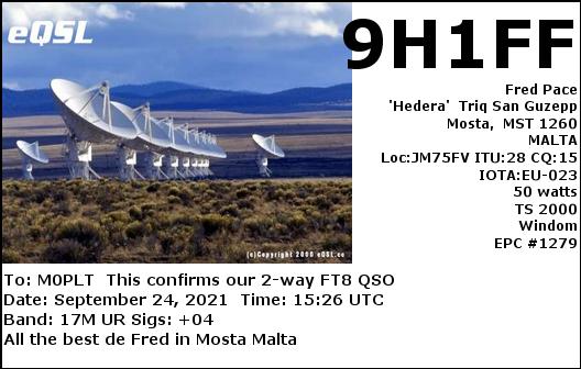 eQSL card