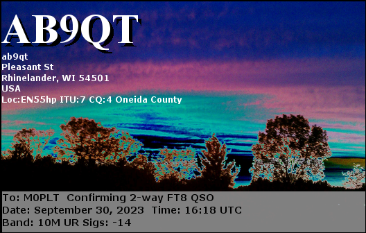 eQSL card