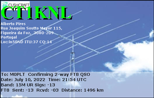 eQSL card