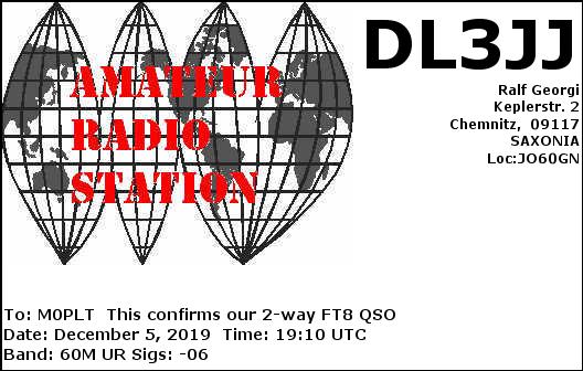 eQSL card