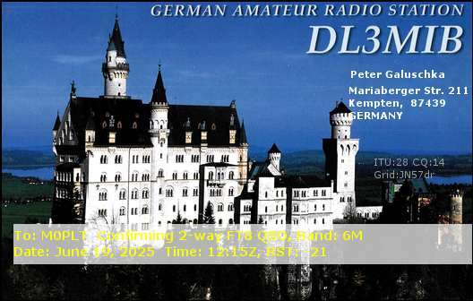 eQSL card