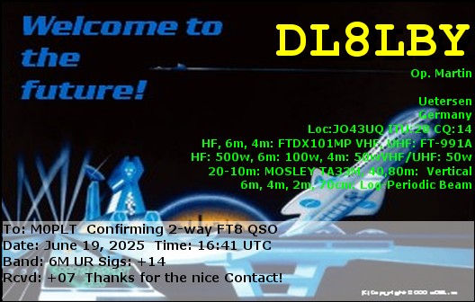 eQSL card