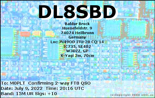 eQSL card