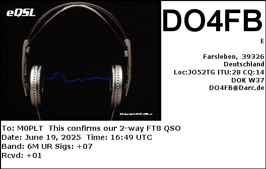 eQSL card