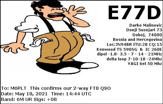 eQSL card