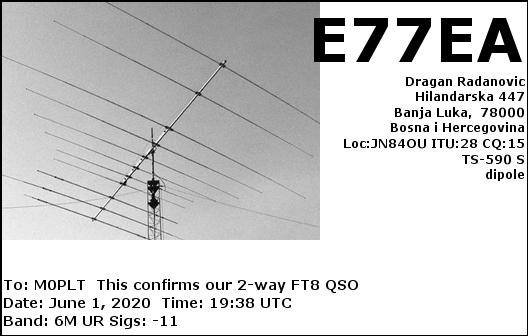 eQSL card