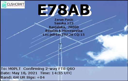 eQSL card