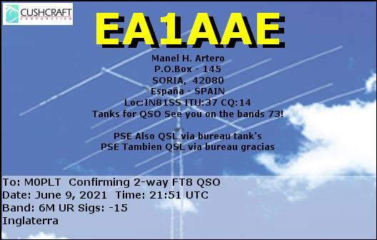 eQSL card