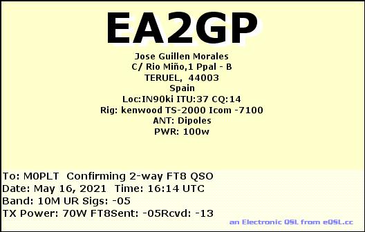 eQSL card