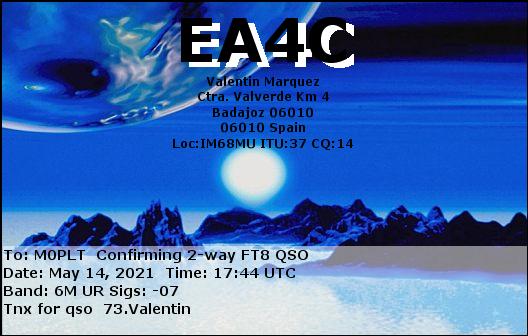 eQSL card