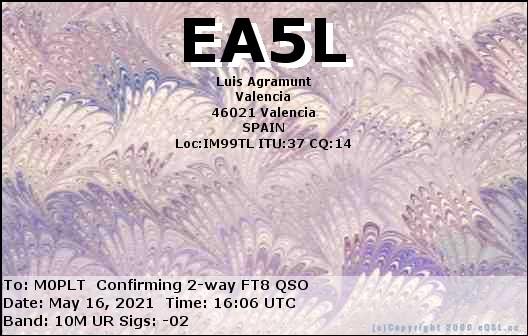 eQSL card