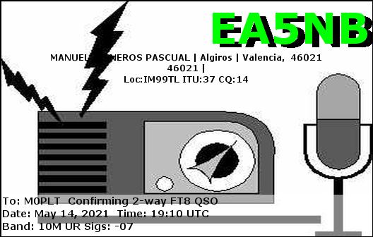 eQSL card