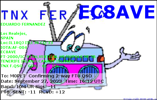 eQSL card