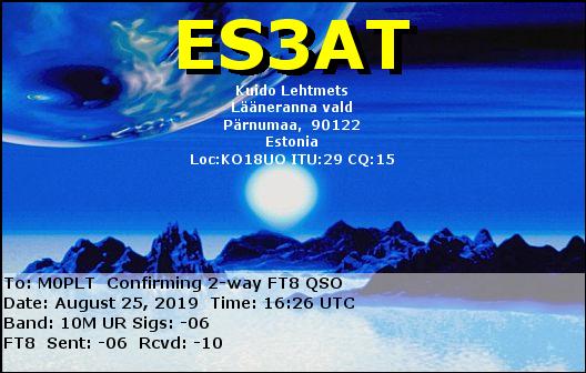 eQSL card