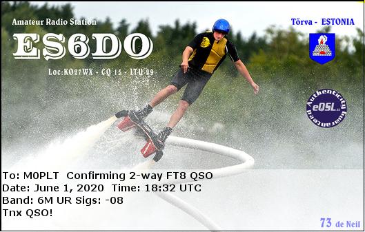 eQSL card