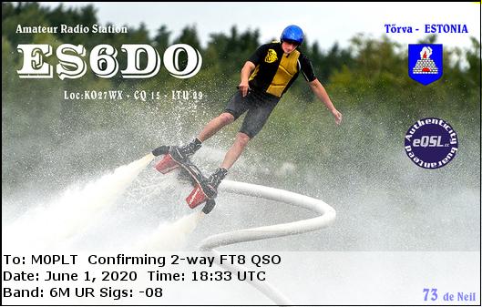 eQSL card