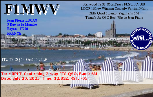 eQSL card