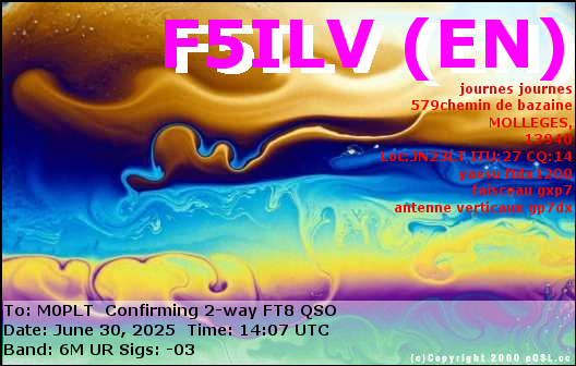 eQSL card