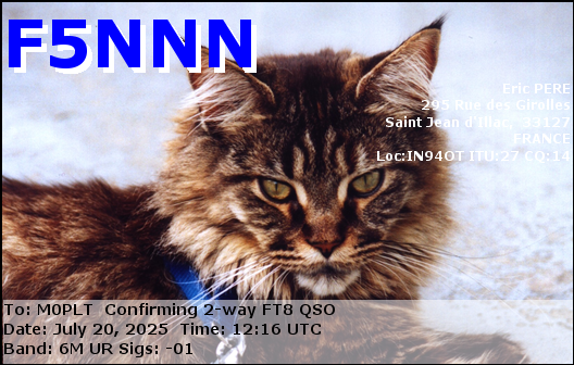 eQSL card