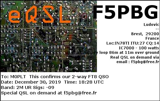 eQSL card