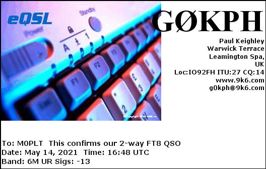 eQSL card