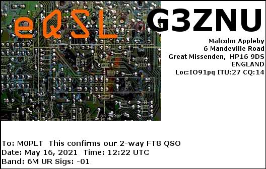 eQSL card