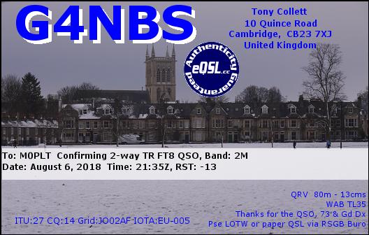 eQSL card