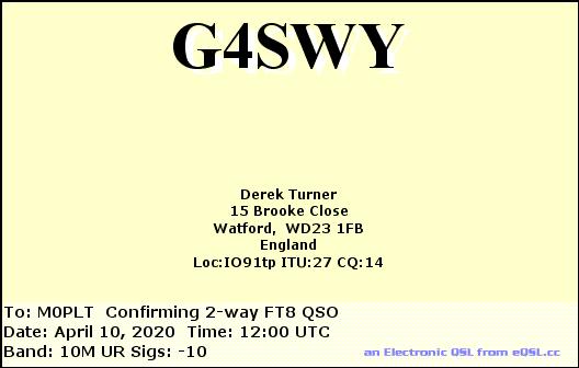 eQSL card