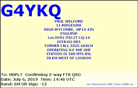 eQSL card