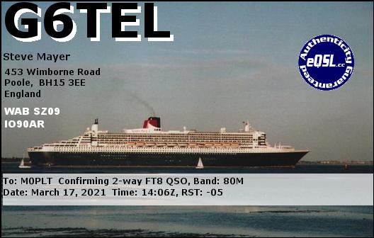 eQSL card