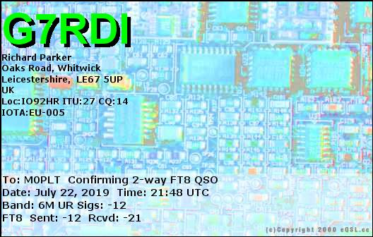 eQSL card