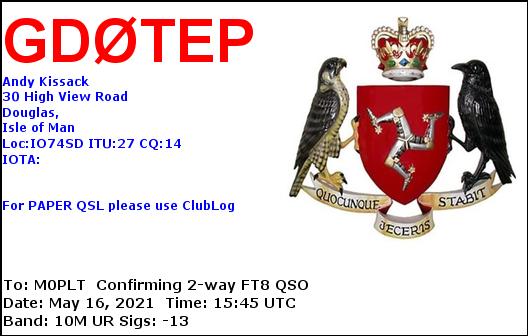 eQSL card