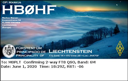 eQSL card