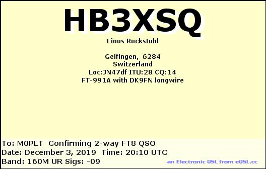 eQSL card