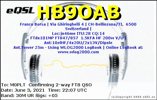 eQSL card