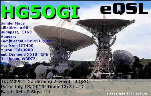 eQSL card