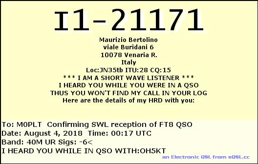 eQSL card