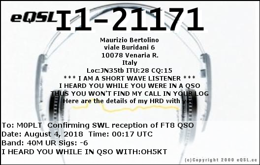 eQSL card