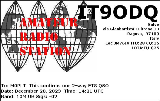 eQSL card