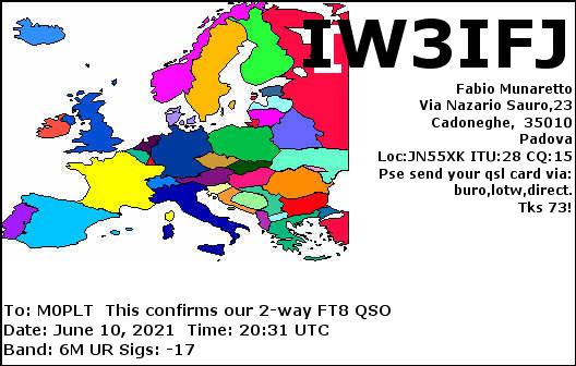 eQSL card